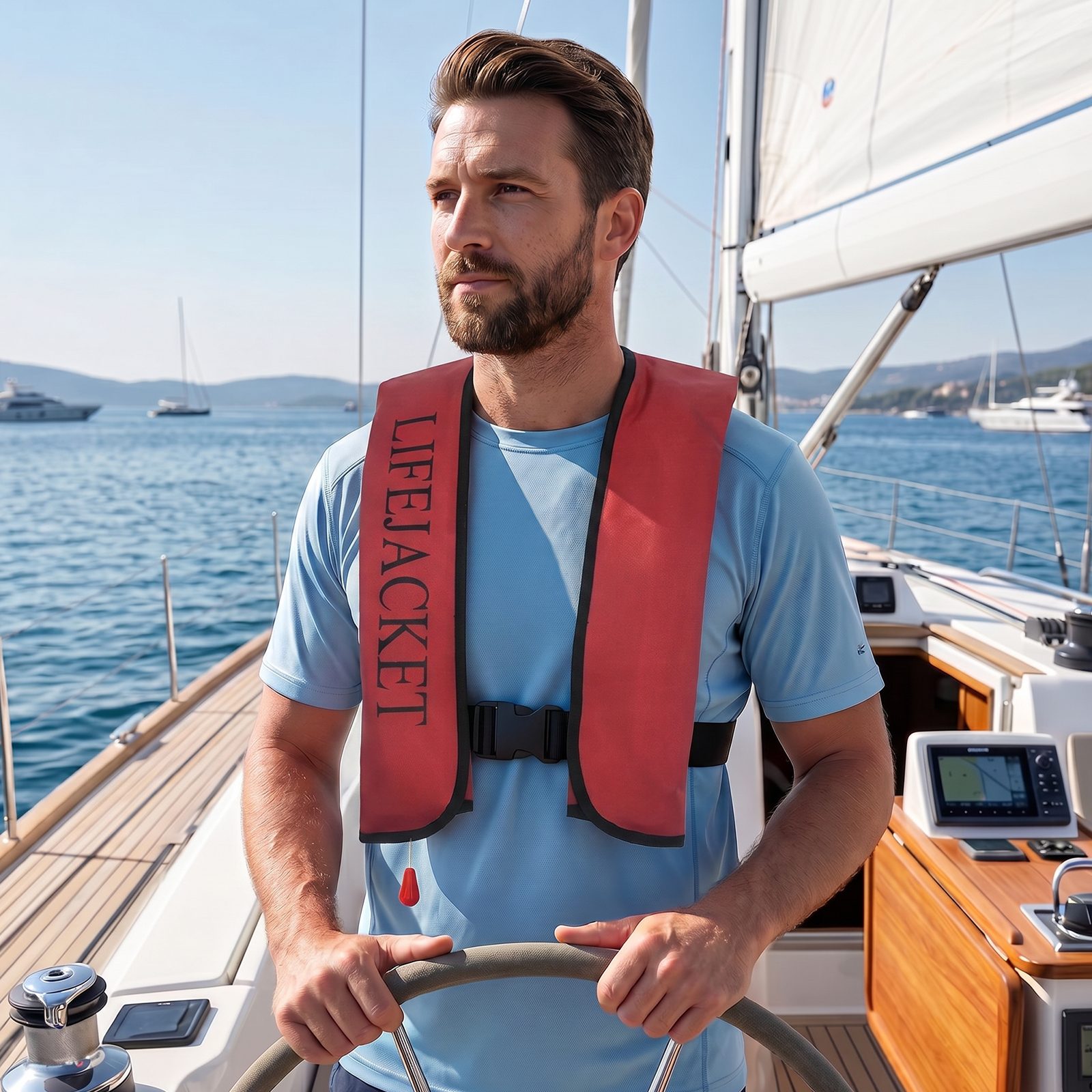 Automatic Inflatable Life Vest - Fishing Vest のレビューと価格