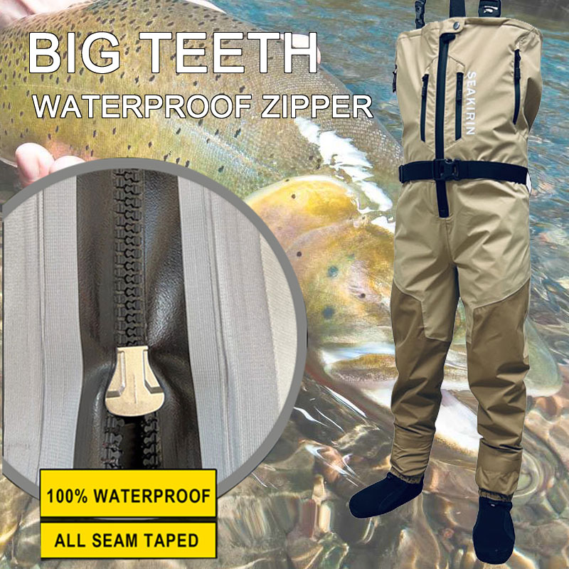 Zip-front Breathable Stout Che - Fishing Waders のレビューと価格