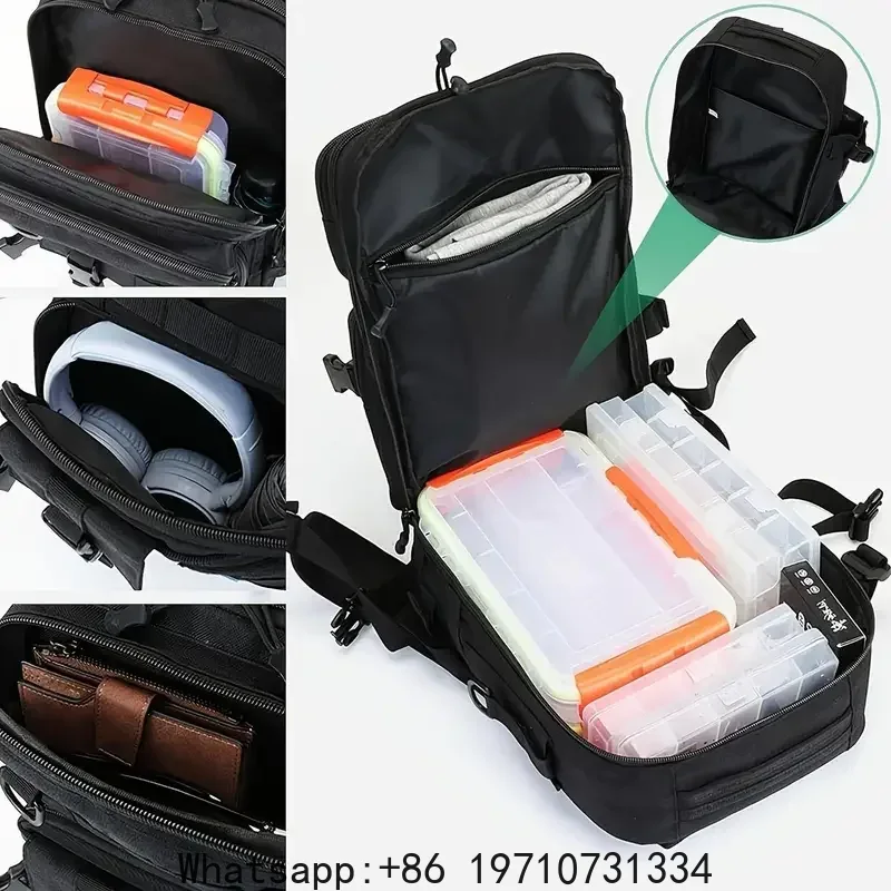 1000D Waterproof  Backpack Tac - Fishing Backpack のレビューと価格