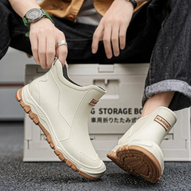 Waterproof Men's Rain Shoes Fa - Fishing Socks のレビューと価格