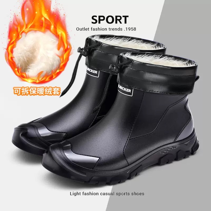 Waterproof Men's Rain Shoes Fa - Fishing Socks のレビューと価格
