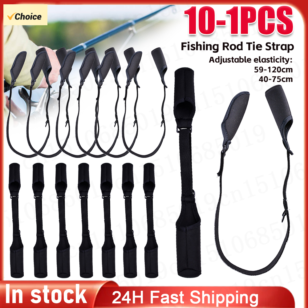 1-10PCS Fishing Rod Socks Srta - Fishing Socks のレビューと価格