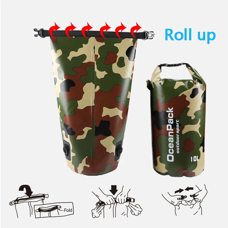 Waterproof Dry Bag Camouflage  - Fishing Bag Waterproof のレビューと価格
