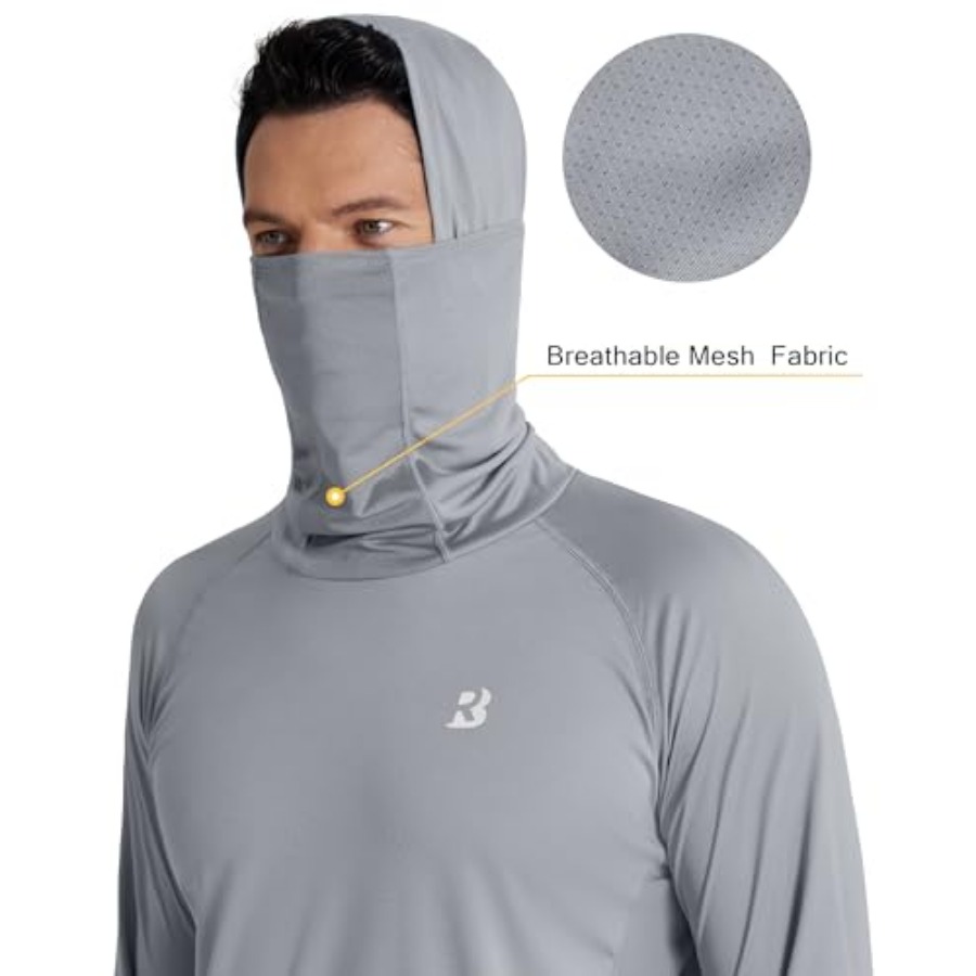 Roadbox UPF 50+ Men's Hooded F - Fishing Mask Sun Protection のレビューと価格