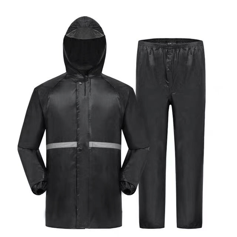 2pcs Hooded Coat & Pant Rain S - Fishing Rain Suit のレビューと価格