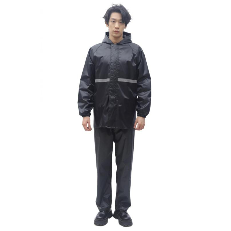 2pcs Hooded Coat & Pant Rain S - Fishing Rain Suit のレビューと価格