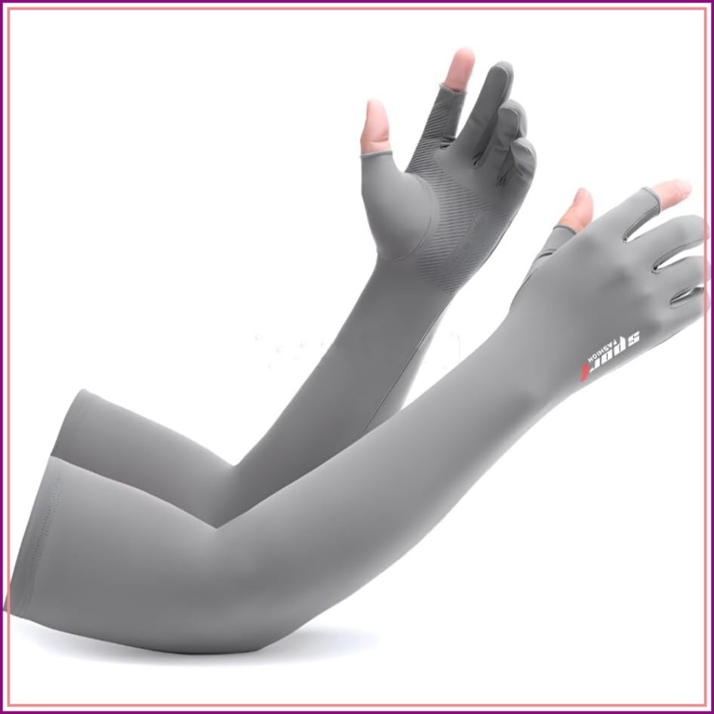 UV Protection Armsleeves with  - Fishing Gloves のレビューと価格