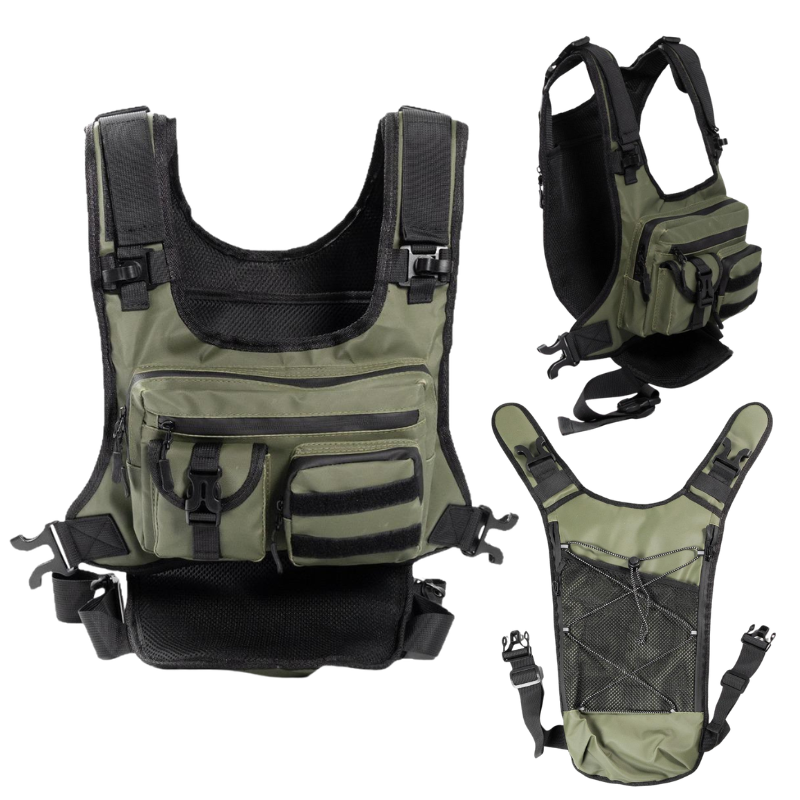 Multi Pocket Outdoor Tactical  - Fishing Bag Waterproof のレビューと価格