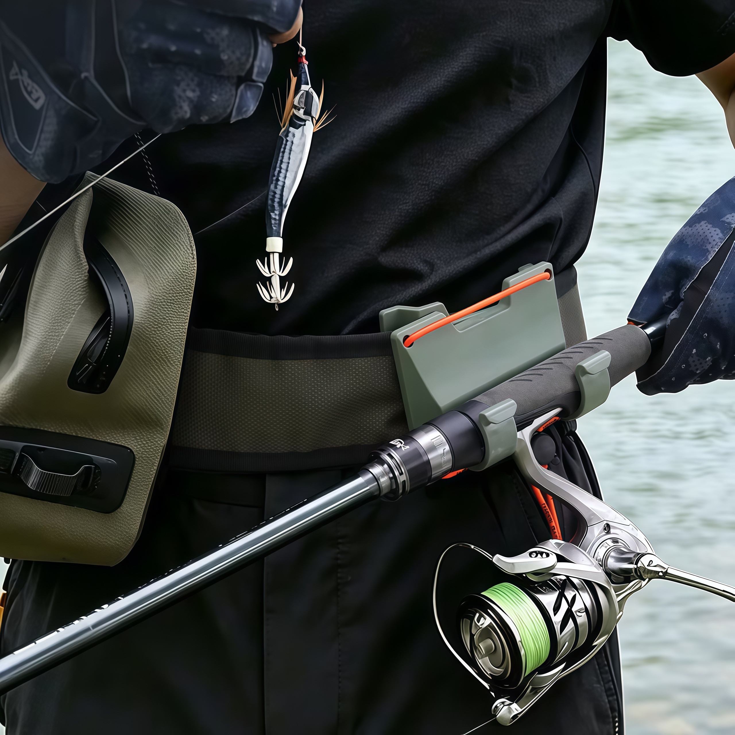 DEUKIO Outdoor Belt Clip Rod H - Fishing Belt のレビューと価格