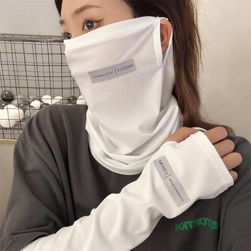 Ice Silk Sun Protection Set*Fa - Fishing Mask Sun Protection のレビューと価格