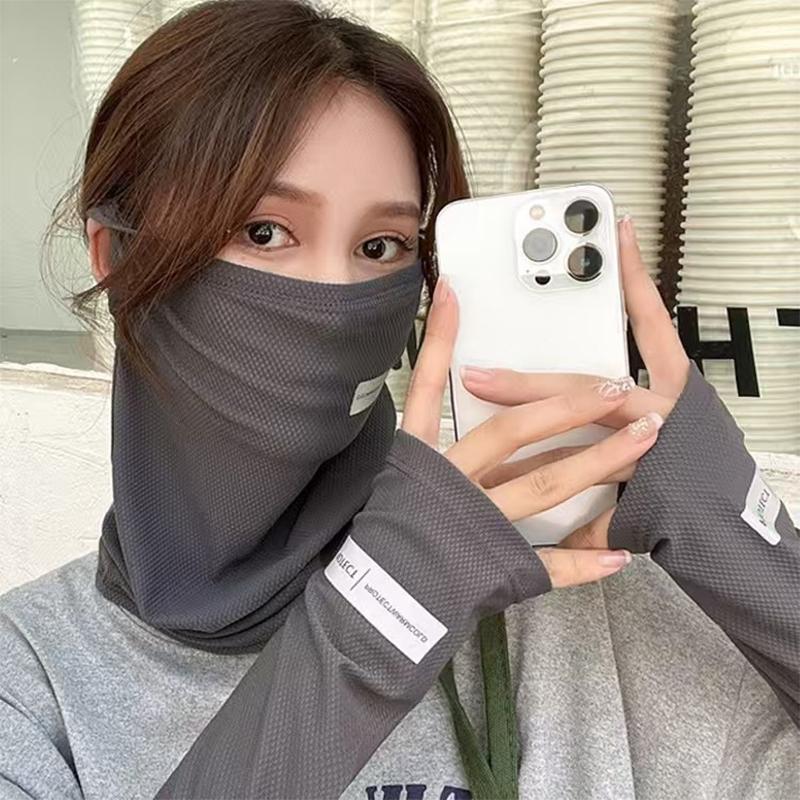 Ice Silk Sun Protection Set*Fa - Fishing Mask Sun Protection のレビューと価格
