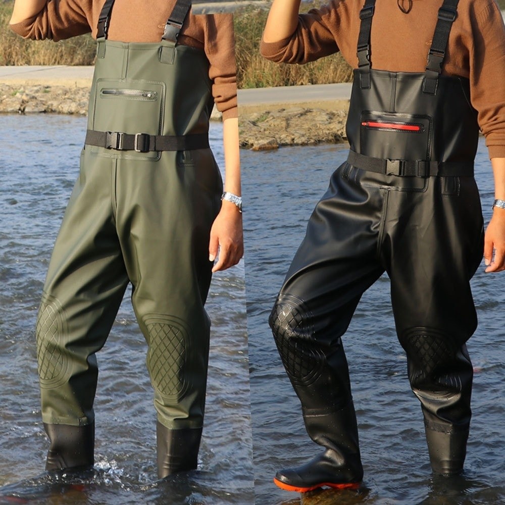 Useful PVC Fishing Suit Double - Fishing Waders のレビューと価格