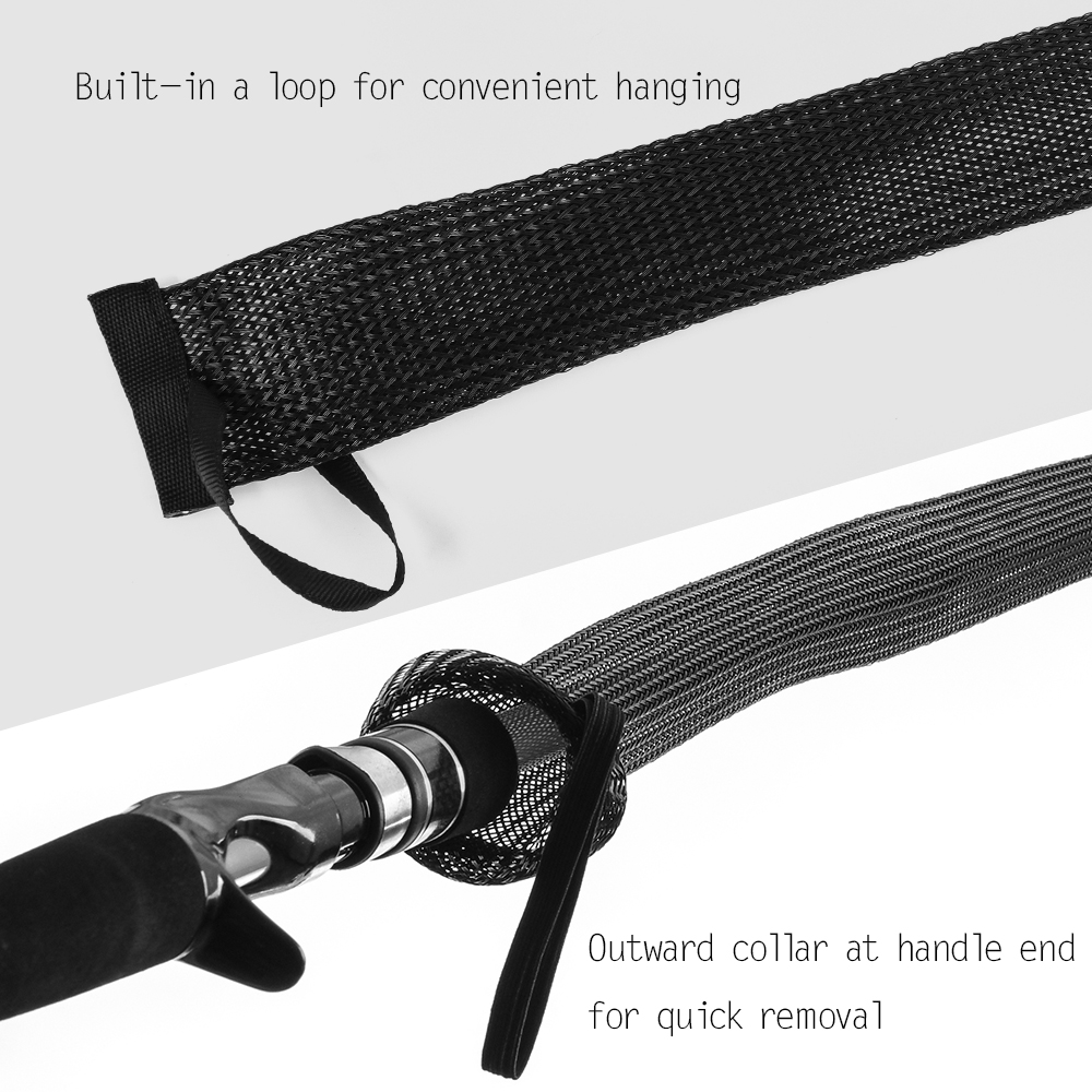 Fishing Rod Cover Spinning Rod - Fishing Socks のレビューと価格
