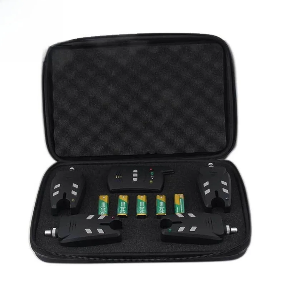 Fishing Alarm Set Box 1+4 With - Fishing Bag Waterproof のレビューと価格