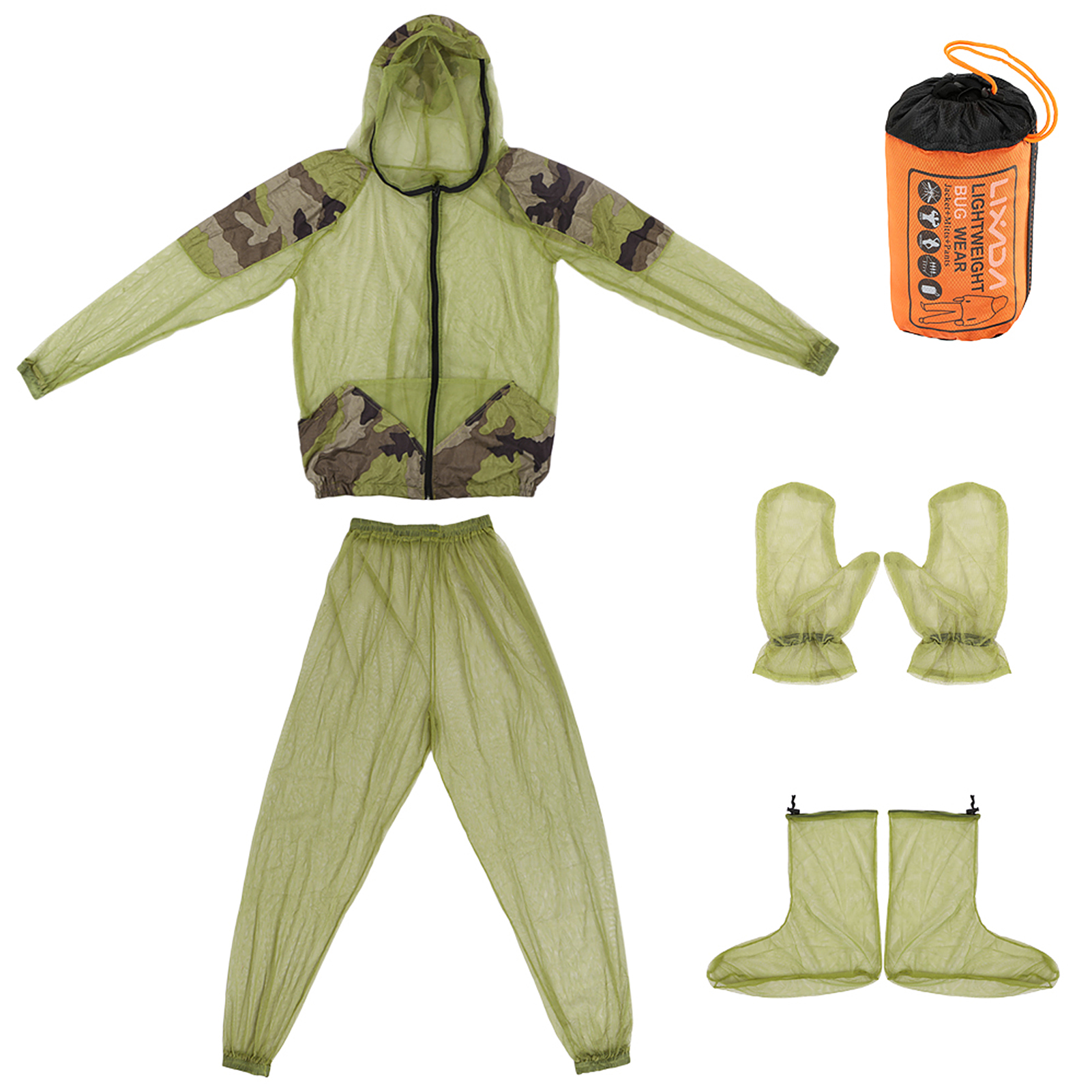 Lixada Outdoor Mosquito Repell - Fishing Gloves のレビューと価格