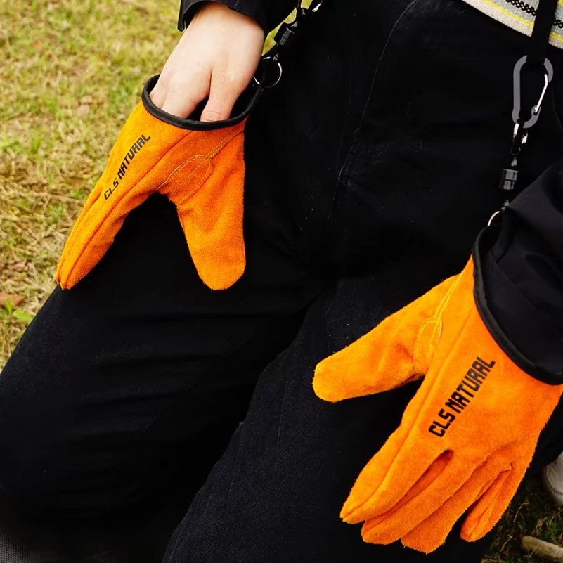 Heat Resistant BBQ Gloves, Cow - Fishing Gloves のレビューと価格