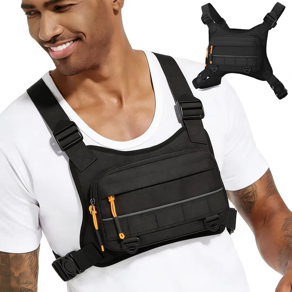 Cycling Front Chest Vest Tacti - Fishing Vest のレビューと価格
