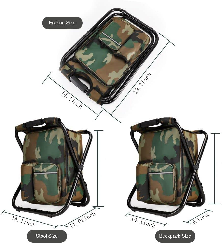 Portable Folding Camping Stool - Fishing Bag Waterproof のレビューと価格