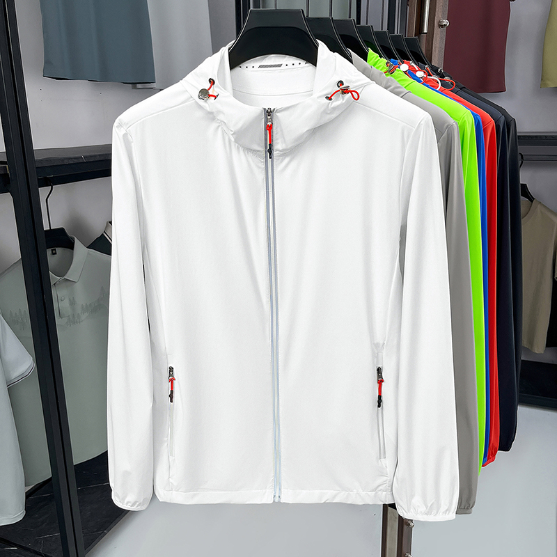 Ice Silk Sunscreen Skin Clothi - Fishing Hoodie のレビューと価格